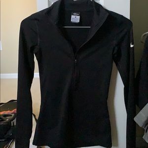 Nike Pro dry-fit half zip up